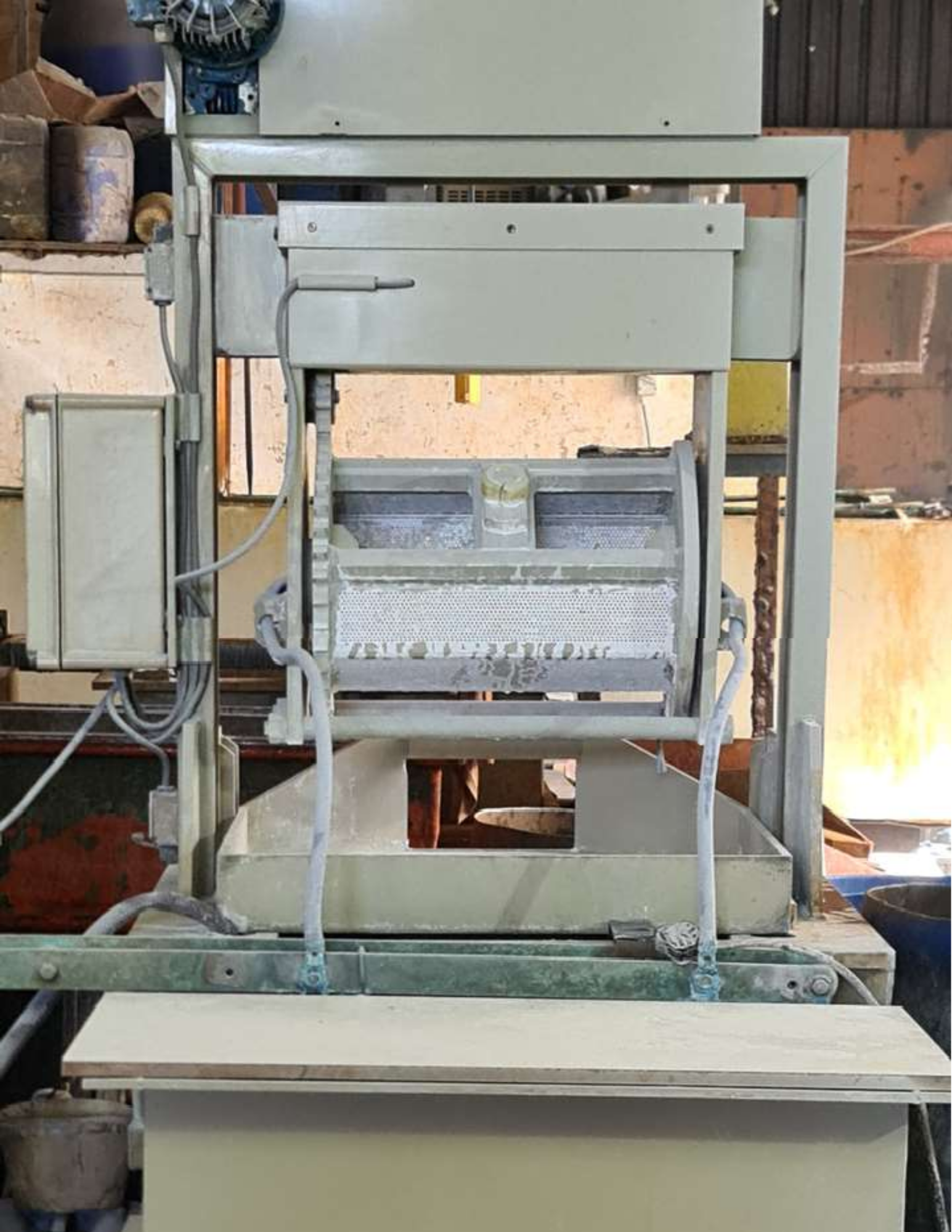 Semi-automatic barrel line at A&S Electroplaters